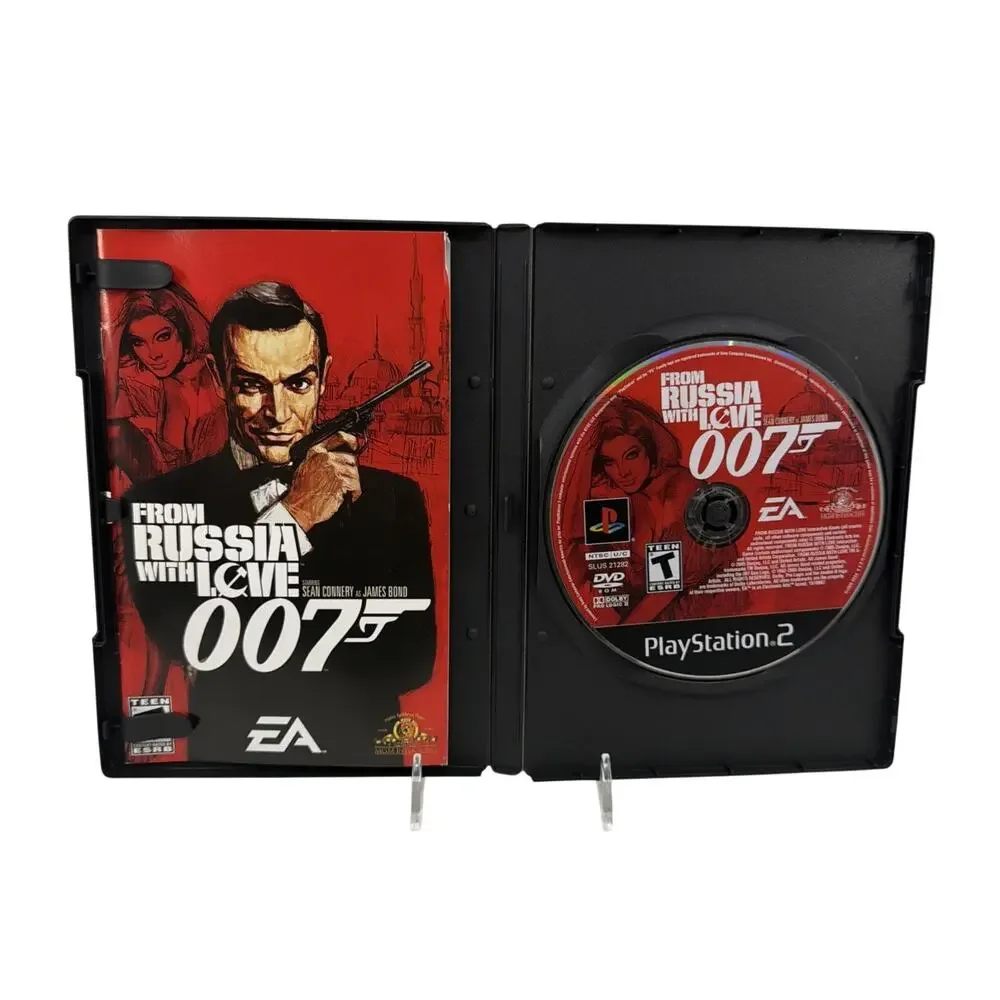 007 From Russia With Love Sony PlayStation 2 PS2 CIB Complete Tested